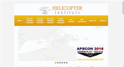 Desktop Screenshot of helicopterinstitute.com